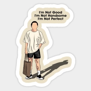 i'm not good person Sticker